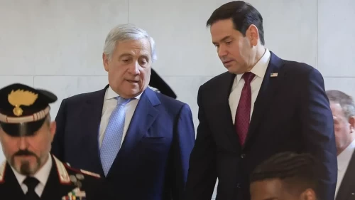 İtalya ve ABD Dışişleri bakanlarından Roma'da diplomasi trafiği