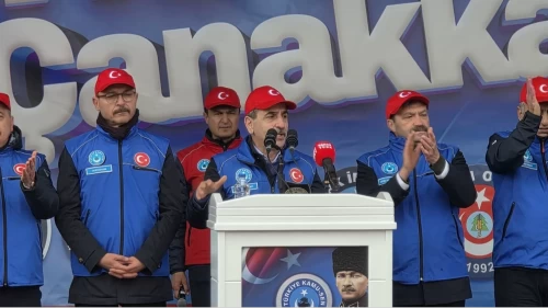Önder Kahveci’den Çanakkale’de tarihi 1 Mayıs çıkışı: ‘Bu bir ruhu yeniden diriltmektir!’
