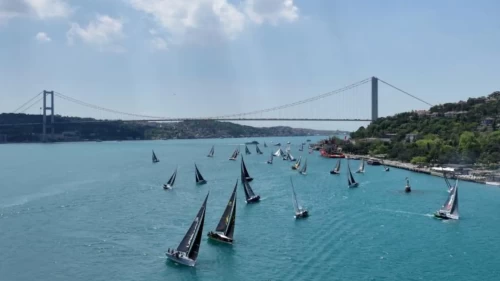 Cumhurbaşkanlığı 7. Uluslararası Yat Yarışları'nın Kurtuluş Kupası etabı tamamlandı