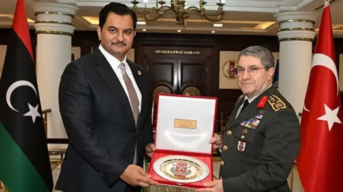 Orgeneral Bayraktaroğlu, Libya Genel Komutan Yardımcısı Hafter ile görüştü