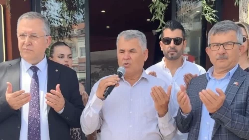 Meyhane açılışında dikkat çeken kareler! Emekli imam dua etti, yetkililer bereket diledi