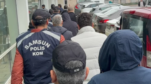 Samsun'da OMÜ'deki rüşvet operasyonu