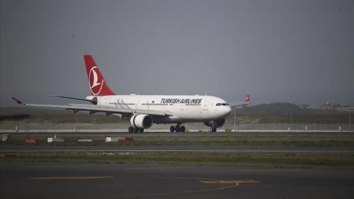 THY uçağında duman paniği!