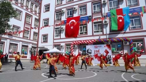 19 Mayıs Atatürk'ü Anma, Gençlik ve Spor Bayramı Bakü'de kutlandı