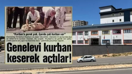 CHP'li başkan kurban keserek genelev açmıştı! O bina yıkıldı yerine bakın ne yapıldı