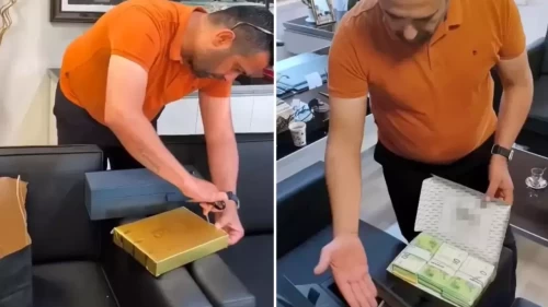 Baklava kutulu rüşvetin başrolü: Video ve fotoğraf karesinden dolayı tutukluyum