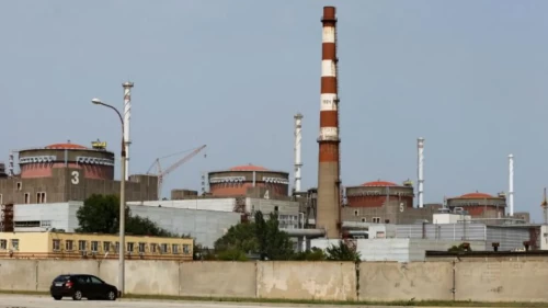 Zaporijya'da nükleer tehlike: İHA saldırısı santral duvarını deldi!