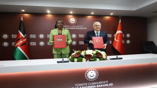 Yaşar Güler Kenyalı mevkidaşıyla savunma anlaşması imzaladı!