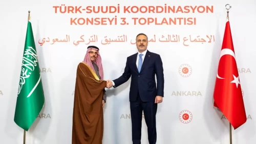 Bakan Fidan, Suudi mevkidaşı Al-Suud ile görüştü