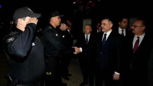 Bakan Çiftçi'den polis merkezi ziyareti: 'Rabbim ayaklarına taş değdirmesin'