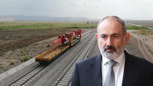 Ankara-Erivan hattında tarihi gün! Paşinyan duyurdu: Demiryolu ticareti başladı!