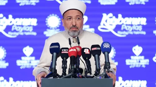Diyanet İşleri Başkanı Arpaguş, DİTİB Fransa Zirvesi'nde konuştu