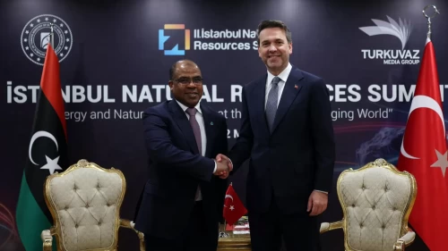 Bakan Bayraktar, Libya Petrol ve Gaz Bakanı Abdülsadık ile görüştü