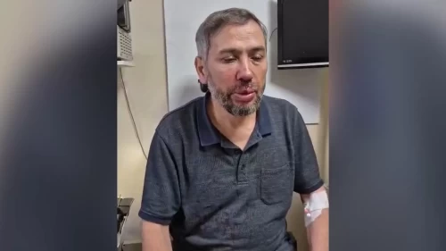 Temizlik yapan imama saldırdı
