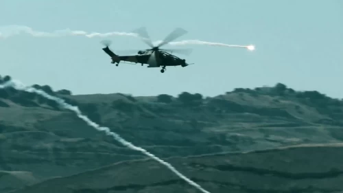 ATAK helikopterleri hedefleri vurdu