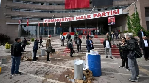 CHP Genel Merkezi önündeki olaylara soruşturma!