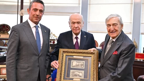 Koç Ailesi'nden MHP Lideri Devlet Bahçeli'ye 100. yıl daveti