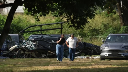 İki helikopter çarpıştı, 6 kişi öldü