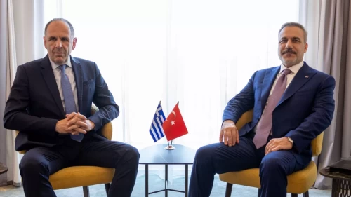 Bakan Fidan, Yunan mevkidaşı ile görüştü