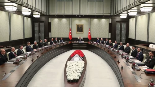 Milli Güvenlik Kurulu toplantısı sona erdi