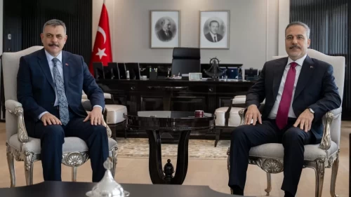 Dışişleri Bakanı Fidan, İçişleri Bakanı Çiftçi ile görüştü