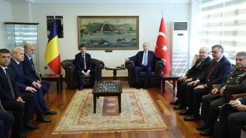 Cumhurbaşkanı Erdoğan, Romanyalı Mevkidaşı Dan ile görüştü!
