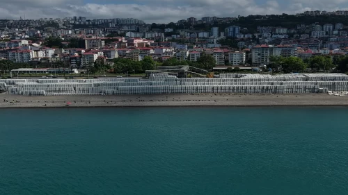 Çin Seddi değil Trabzon Seddi! Manzarayı gören vatandaşlar inanamadı