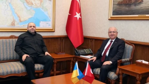 Bakan Güler, Ukraynalı mevkidaşı Umerov’u kabul etti