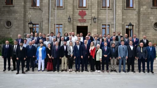 MHP teşkilatından Vali Erin'e ziyaret