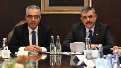 Bakan Çiftçi, Cumhurbaşkanlığı Hukuk Politikaları Kurulu Başkanvekili Uçum ile toplantı yaptı