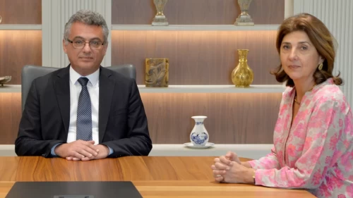 Kıbrıs’ta kritik görüşme: Erhürman, BM Temsilcisi Holguin’le buluştu!