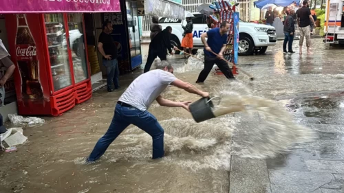 Kırşehir'de sağanak kabusa döndü