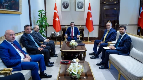 Cevdet Yılmaz Lübnan Başbakan Yardımcısını kabul etti: 'Türkiye Lübnan'ın yanında'