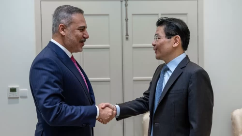 Bakan Fidan'dan Singapur'da peş peşe diplomasi trafiği