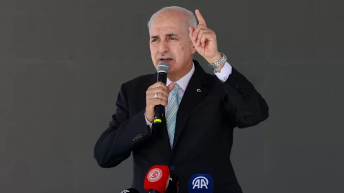 Kurtulmuş Çanakkale'den seslendi: 'Düşmanlarımıza fırsat bırakmayacağız'