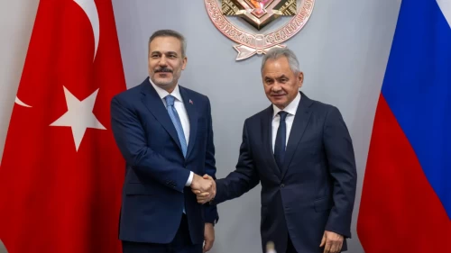 Moskova'da kritik zirve: Bakan Fidan ile Sergey Şoygu bir araya geldi!