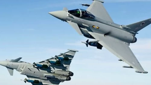 Letonya hava sahasını ihlal eden İHA'yı, NATO uçakları vurdu!