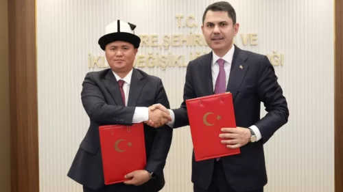 Bakan Kurum duyurdu: Kırgızistan'la kentsel planlama anlaşması imzalandı