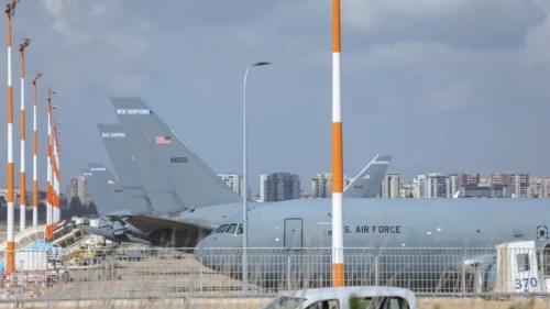 ABD'nin yakıt ikmal uçakları Ben Gurion'dan çekiliyor