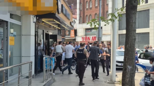 Zonguldak'ta banka şubesinde dehşet!