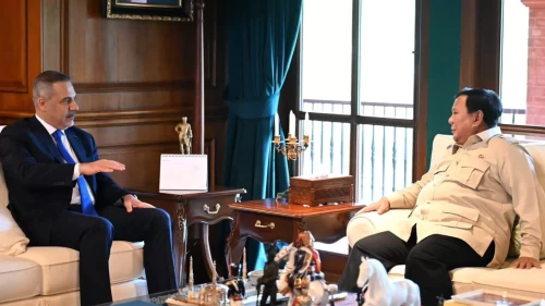 Bakan Fidan'dan Endonezya Cumhurbaşkanı Subianto ile kritik görüşme!