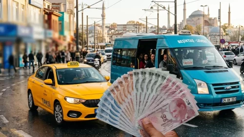 Taksici, dolmuşçu ve servisçiye nefes aldıracak karar: Meclis onayladı, hasılat esaslı vergi dönemi başlıyor