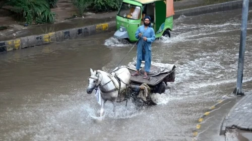 Şiddetli sellerin vurduğu Pakistan'da 5'i çocuk 12 kişi hayatını kaybetti