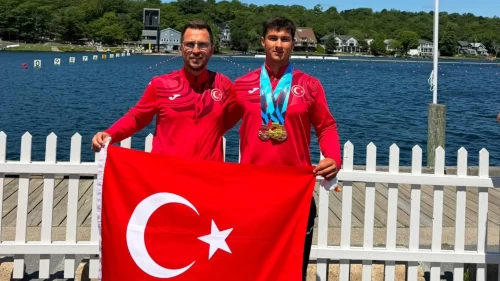 Rahmi Kaan Karahan kano sporcusu olarak tarihe geçti!