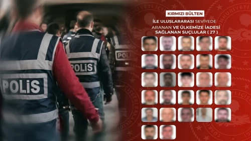 Kırmızı bültenle aranan 65 firari yakalandı!