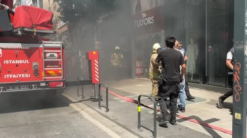 Şişli’de 7 katlı binada patlama paniği