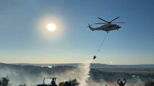 Çanakkale'de orman yangınında son durum! Ekipler havadan ve karadan müdahale ediyor