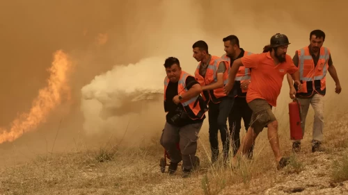 Antalya'da 8 ilçede 34 yangın çıktı, mahalleler tahliye edildi!