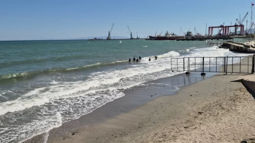 Poyraz Tekirdağ'da deniz ulaşımını vurdu!