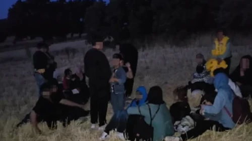 Çanakkale'de 32 kaçak göçmen yakalandı